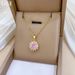 【 】 Round, Small, Diamond, Fashionable, Light Luxury, Gorgeous, Full Diamond Necklace, Women's Versatile Clavicle Chain,_ipsvogv.com