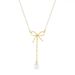 New Pearl Bow Titanium Steel Necklace For Women, Light Luxury, Niche Design, Timeless Collarbone Chain Jewelry_ipsvogv.com