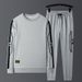 Men's Clothing Autumn Large Size Sweatshirt Men's Round Neck Casual Suit Sports Running Two piece Set Pullover Long Sleeve Men's Sweatpants_ipsvogv.com