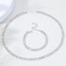 simple fashion stainless steel high quality Figaro necklace bracelet suit men's jewelry trendy simple_ipsvogv.com