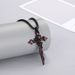 Original Design Rose Love Cross Necklace Autumn And Winter New Thorn Sweater Chain High End Cool Trend_ipsvogv.com