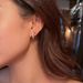 Women's Jewelry Small Cross Pearl Earrings Light Luxury Niche High End Exquisite Temperament Earrings_ipsvogv.com