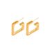 Women’s Jewelry Set Fashion Ins Style Gold Stainless Steel Ladies Earrings Fashionable Niche Exaggerated Non Fading Earrings Jewelry_ipsvogv.com