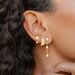 Women’s Jewelry Set Fashion Hot SaleReal Gold Brass Electroplating Popular Ins Style Inlaid Zircon Earrings Personality Creative Temperament Earrings_ipsvogv.com