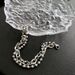 Double Layer Cuban Chain Minimalist Titanium Steel Bracelet For Women, Ins Niche Design, High-end Sense, Light Luxury,_ipsvogv.com