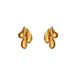 Fashion Light Luxury Style Women's Earrings Set Niche Wheat Ear Electroplating Design Earrings Versatile Earrings_ipsvogv.com