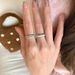 Italian Mid Ghulas Light Luxury High-end Jewelry Pure Silver Brushed Craft Forged Face Ring For Women's New Style_ipsvogv.com