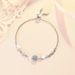 S925 Sterling Silver Women's Bracelet Light Luxury Style Push Pull Beads Temperament Bracelet Moissanite Jewelry_ipsvogv.com