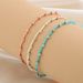 New Colored Waterproof Wax Thread Handwoven Feet Chain With Adjustable 3-piece Set_ipsvogv.com