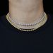 Hip Hop New Round Necklace Men's Fashion Trend Brand Hip Hop Accessories_ipsvogv.com