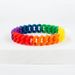 American Style Personality Camouflage Mixed Color Hollow Silicone Braided Trendy Men's Wristband Fashion Simple Bracelet_ipsvogv.com