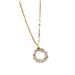 Titanium Steel 【 】 Simple Temperament Zircon Light Luxury Circular Collarbone Chain Small Ins Internet Famous Titanium 【 】_ipsvogv.com