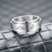 Star Moon Titanium Fashion Stainless Steel Rotating Ring_ipsvogv.com
