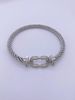 Fashion High-level Micro Set Zircon Two Color Fried Dough Twists Braid Bracelet Jewelry_ipsvogv.com
