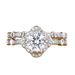 Sanjie 2025 New With Diamond And Zircon Jewelry, Ms. Mo Sangshi Handheld Flower Pair Ring_ipsvogv.com