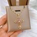 Steel 【 Titanium 】 A Light Luxury Cross With Temperament, Luxurious Diamond Necklace That Is Versatile For Women, 【 】 Temperament, Women,_ipsvogv.com