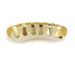 Hot Sale Hip Hop Braces Real Gold Electroplating Smooth Twill Style Teeth Grill_ipsvogv.com
