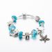 Hot selling marine jewelry blue crystal star pendant bracelet DIY handmade jewelry_ipsvogv.com