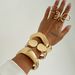 Cyberpunk Metal Smooth Open Fashion Geometry Water Drop Bracelet For Women_ipsvogv.com