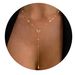 Brass Real Gold Electroplating Y Shaped Chain Fashionable Ladies Long Tassel Beach Chain Niche Design_ipsvogv.com