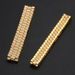 Hip Hop Jewelry Men's Micro Paved Three Rows Zircon Steel Band Exquisite Watch Chain Accessories_ipsvogv.com