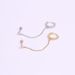 Ear Cartilage Rings & Studs Geometric 316 Stainless Steel Copper Inlaid Zircon_ipsvogv.com