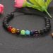 Wind Colorful Agate, Volcano Stone, Turquoise, Tourmaline, Buddha Beads, Beaded Energy Stone Handicraft_ipsvogv.com