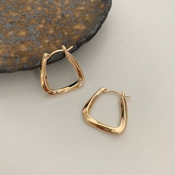 Longrui geometric square design sense earrings new trendy temperament internet celebrity personality earrings earrings stud earrings women_ipsvogv.com