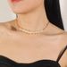 Cross Border Simple Pearl Women's Short Clavicle Chain European And American Fashion Simple Atmospheric Pearl Necklace_ipsvogv.com