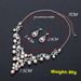 Creative Fashion Bride Necklace Earrings Pearl Alloy Wedding Jewelry Set_ipsvogv.com