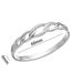 New Diamond Set Fried Dough Twists Design Personalized Gold Stainless Steel Fashion Bracelet_ipsvogv.com