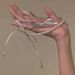 Korean Style Leather Bow Ribbon Pearl Necklace For Women Sweet Cool Design Sense Niche Double Layer Stacked Collarbone_ipsvogv.com