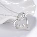 Hot Sale Heart Shaped Mom Necklace Female Fashion Clavicle Chain Mother's Day Gift For Mom_ipsvogv.com