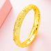 Fashionable Brass Plated Dragon And Phoenix Open Bangle, Wedding Bride Buckle, Female Gold Bracelet_ipsvogv.com