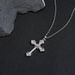 Hip hop cross pendant zircon necklace accessories popular personality jewelry men's pendant_ipsvogv.com