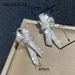 Cao Shi's Fashionable Temperament, Micro Inlaid Zircon Bow Tie Design, Earrings, Trendy And Shiny Earrings For Women_ipsvogv.com