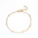 Women's Jewelry Small Fresh Hand Jewelry Simple Plain Style Girlfriends Internet Celebrity Single Diamond Six Diamond Stainless Steel Bracelet_ipsvogv.com