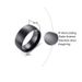 Titanium Frosted Men's Plain Brushed Stainless Steel Ring Accessories_ipsvogv.com