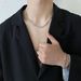 Simple And Versatile Double Layer Stacked Titanium Steel Bracelet For Women In Summer, Light Luxury, Ins, Men's Trendy Hip Hop Personality Jewelry_ipsvogv.com