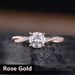 Shuosbai Elegant Women Full Rhinestone Inlaid Cubic Zirconia Finger Ring Wedding Jewelry_ipsvogv.com