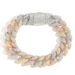 Men’s Jewelry Set Fashion Hip Hop Necklace 15mm Bubble Chain Three Color Cuban Chain Pavé Zircon Personality Trend Brand Men's Hip Hop Jewelry_ipsvogv.com