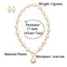 Simple and fashionable diamond inlaid pearl atmospheric short collarbone chain necklace, 6090_ipsvogv.com