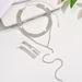 Women’s Jewelry Set Fashion New Full Diamond Multi Layer Necklace Fashionable Simple Long Tassel Necklace Clavicle Chain Female Jewelry_ipsvogv.com