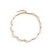 Copper Plated French Style Pearl Bamboo Double Layer Necklace Bracelet For Women Niche Design Sense Elegant Layered Wear_ipsvogv.com