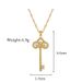 】 Crown 【 Key Light Luxury Charm Gorgeous Full Diamond Necklace Women's Versatile Clavicle Titanium Steel Chain 【 】 【 】 【 】_ipsvogv.com