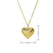 Hot Selling Love Micro Inlaid Zircon Simple Pendant Ins Style Light Luxury Love Fashion Temperament Versatile Necklace For Women_ipsvogv.com