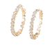 Women’s Jewelry Set Fashion Hot Selling Fashion Earrings Silver Shiny Hoop Women's Silver Water Diamond Large Earrings_ipsvogv.com