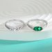 S925 Silver 1 Carat Moissanite Ring Plated With K Gold 5x10mm Horse Eye Ring Light Luxury Ring_ipsvogv.com
