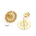 Stainless Steel Hollowed Out Spider Web With Hanging Earrings DIY Earring Accessories, Anti Allergic Handmade Jewelry_ipsvogv.com