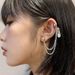 Unisex Ins Internet Celebrity Butterfly Ear Bone Clip Cool Dark Style Niche Hip Hop Series High End Female Earrings_ipsvogv.com